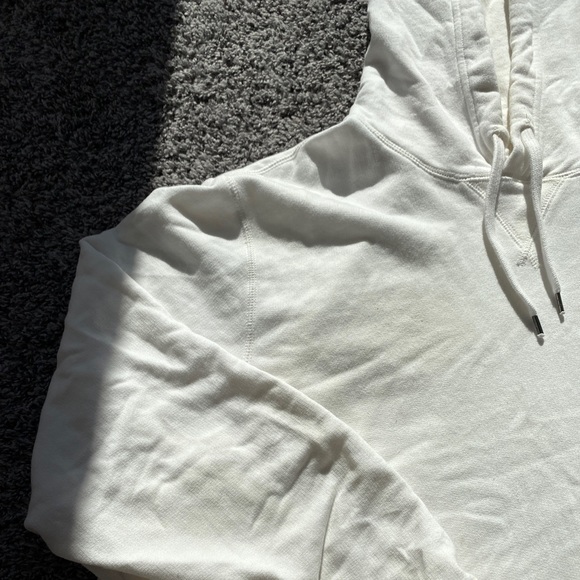 American Eagle Blank White Hoodie - Picture 3 of 5